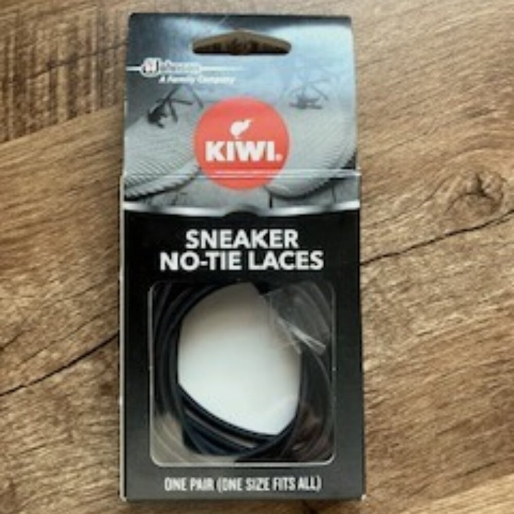 KIWI NO-TIE SNEAKER LACES, 1pr, NWT